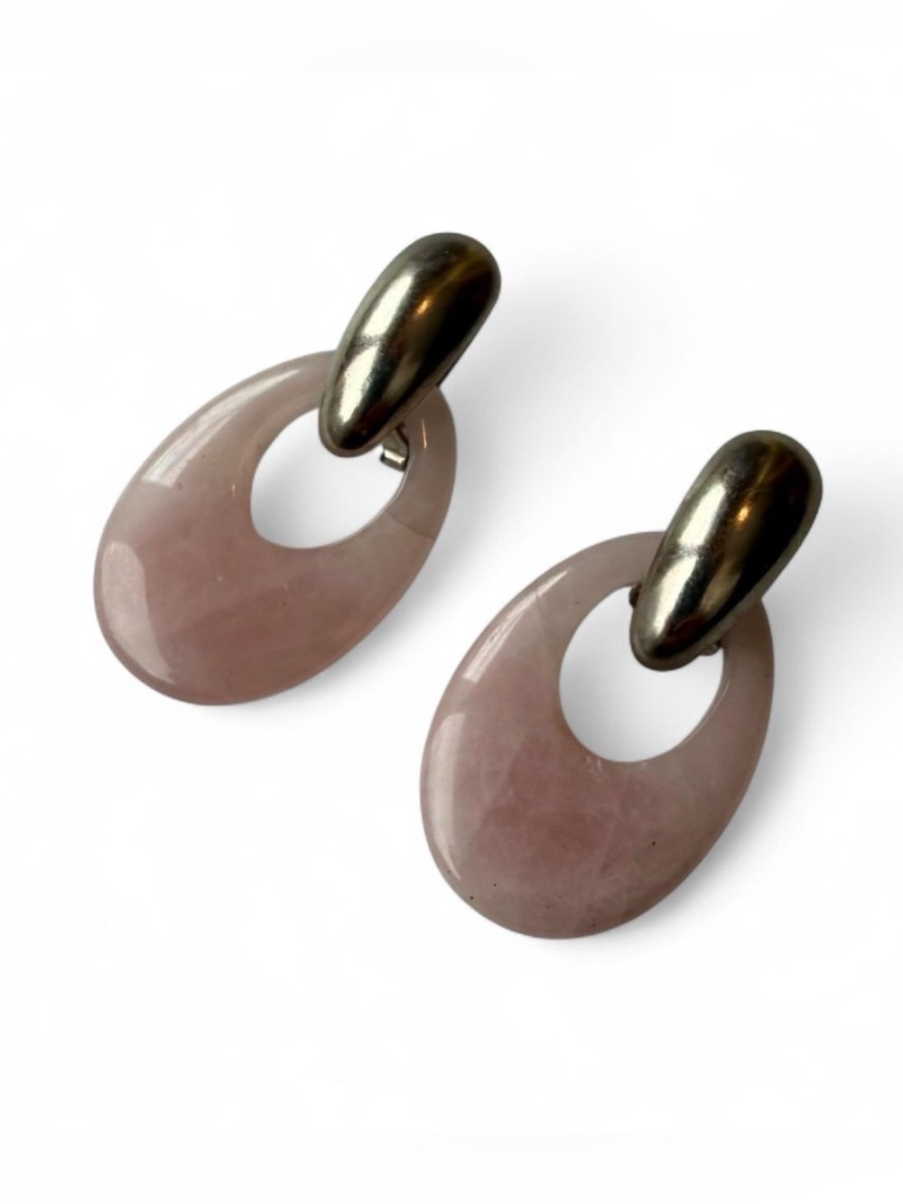 Rose Quartz Earrings